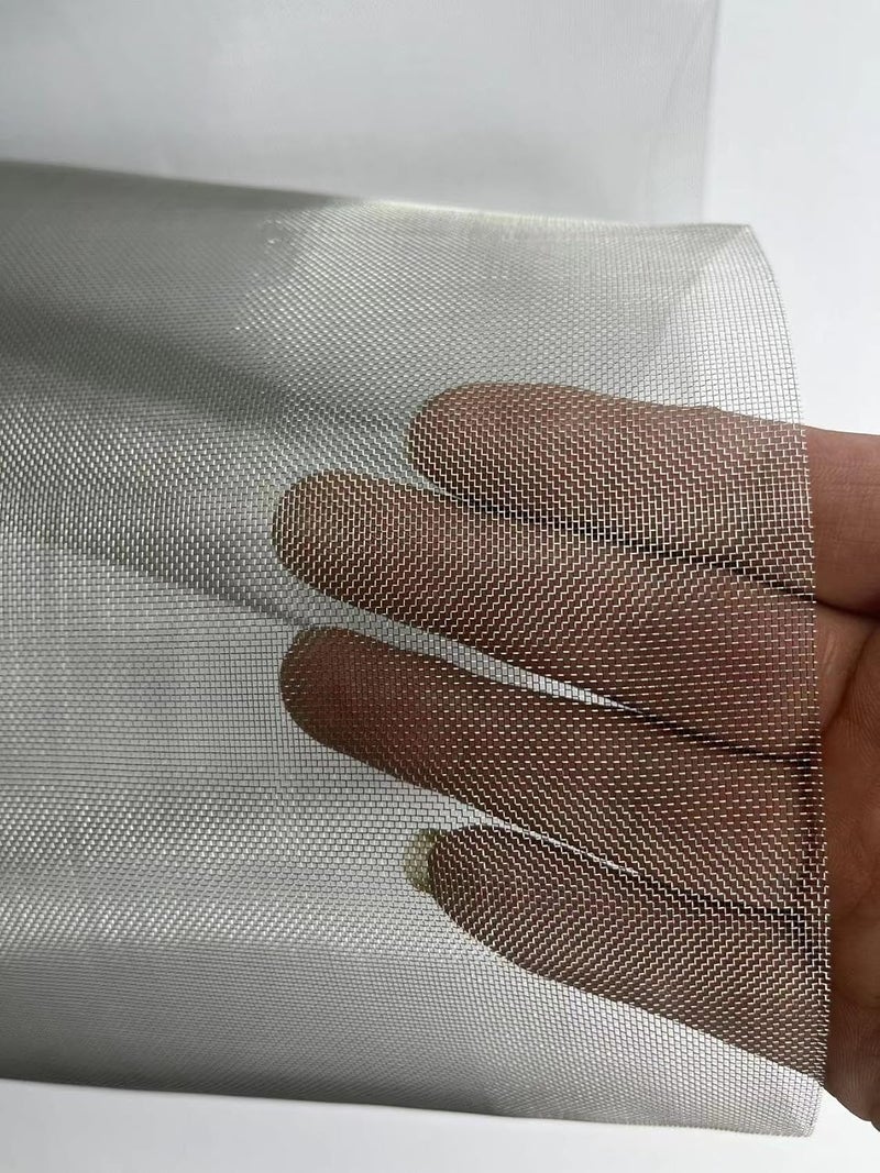 MSJSZP 30 Mesh Stainless Steel Mesh Screen - 30cm×100cm Rodent Proof Wire Mesh, Rust-Resistant Metal Mesh for Vent/Pipe/Wall Gap Sealing, Pest Control Barrier for Home Kitchen Garage - Image 1